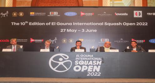 "وسط أجواء احتفالية ممتعة".. بطولة الجونة للاسكواش تنطلق الجمعة